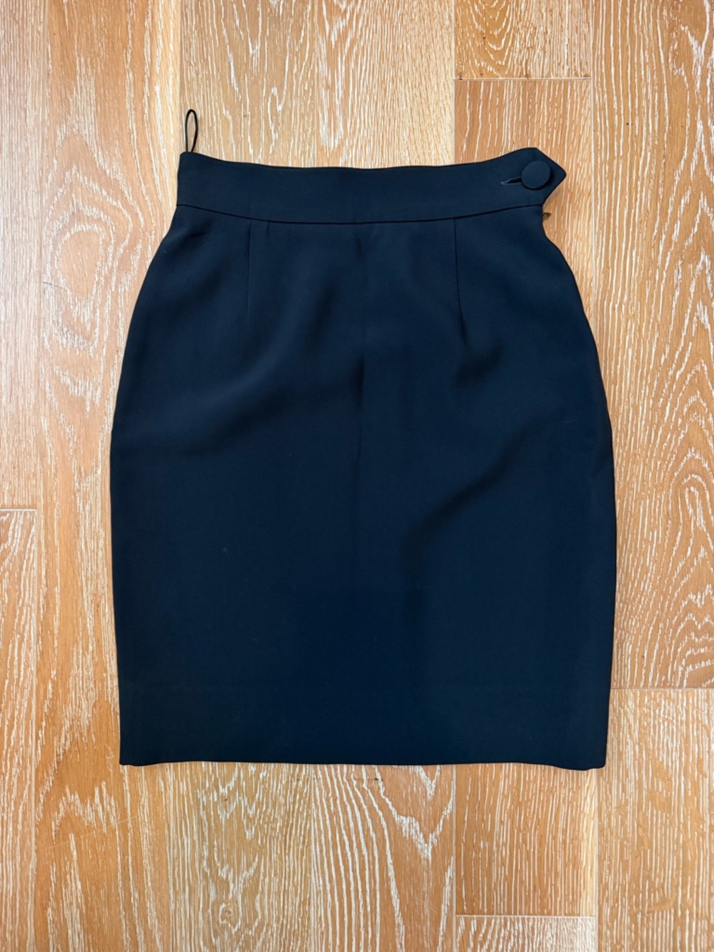 NWOT Moschino Couture Black Tailored Pencil Skirt